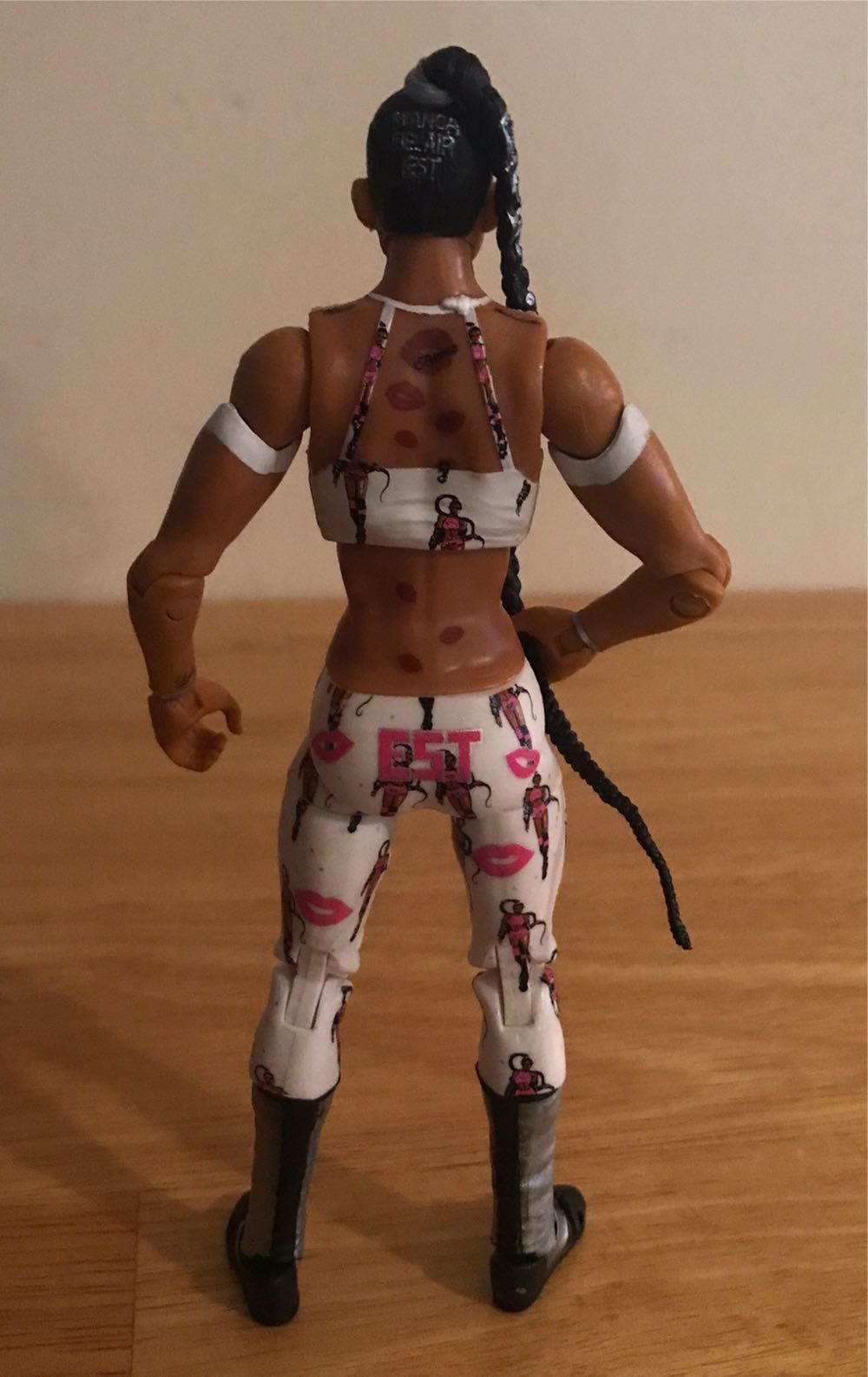 Bianca Belair - Mattel Wwe (WWE Mattel Basic Series 107) action figure collectible - Main Image 4