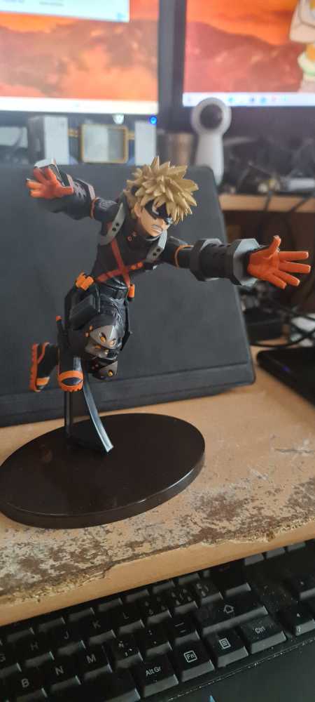 My Hero Academia - Katsuki Bakugo - My Hero Academia The Movie World Heroes’ Mission  action figure collectible [Barcode 787926108361] - Main Image 2