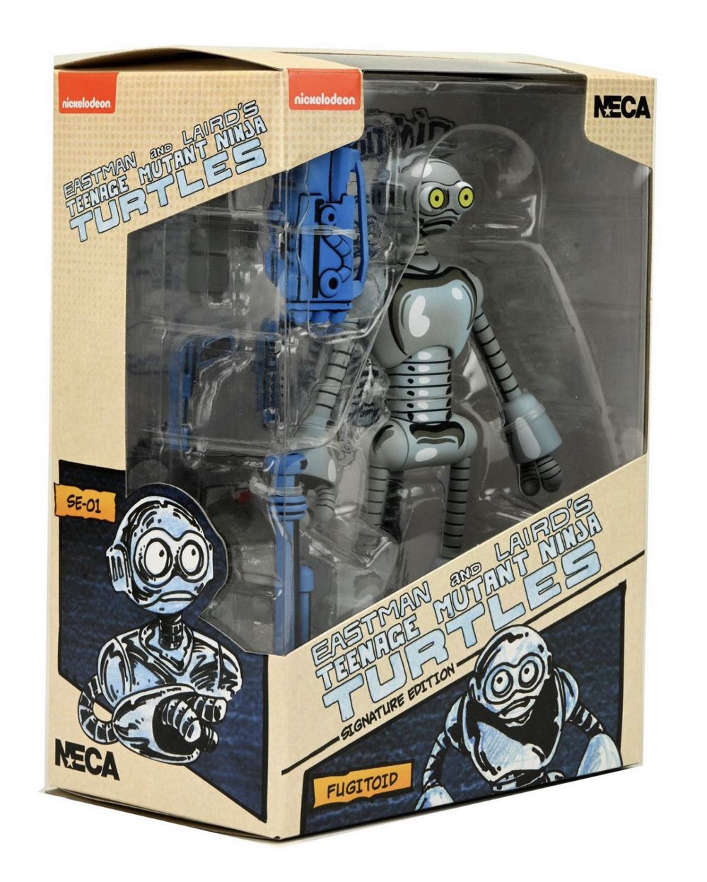 TMNT Mirage Comics Fugitoid (Signature Edition) - Neca/Reel Toys (Teenage Mutant Ninja Turtles - Mirage Comics) action figure collectible [Barcode 634482542651] - Main Image 3
