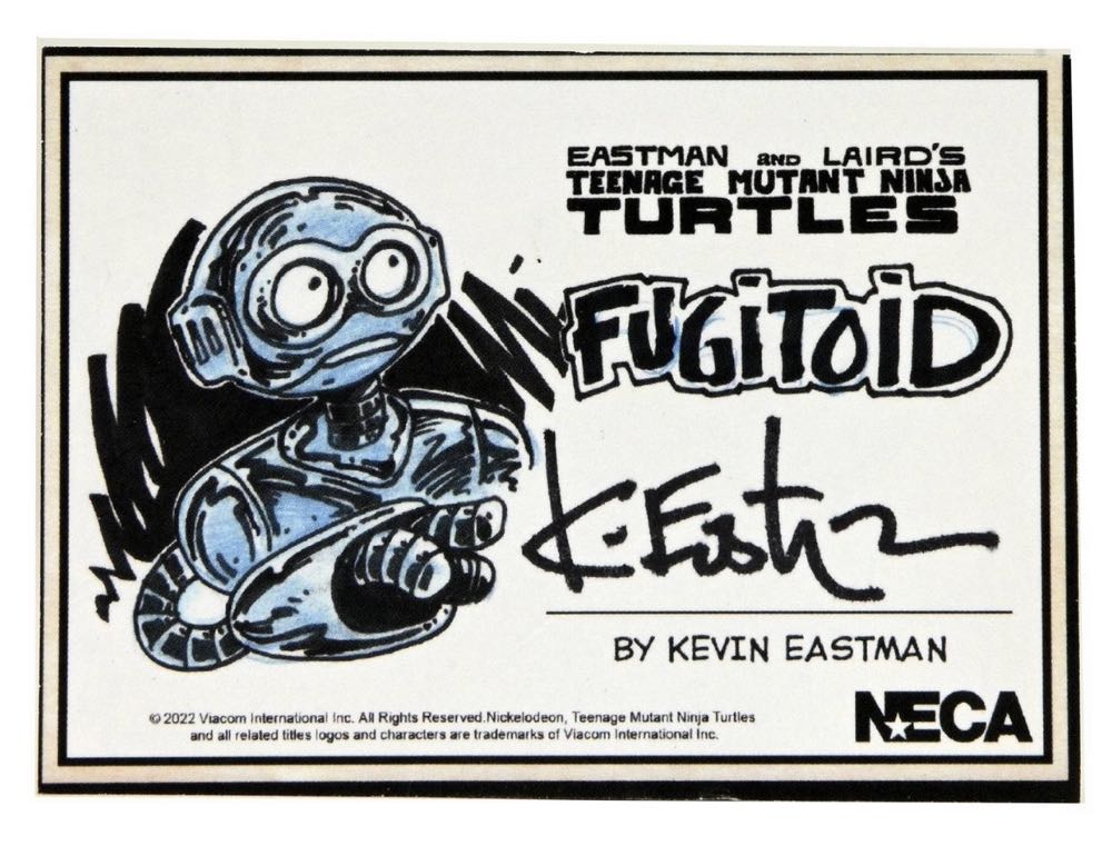 TMNT Mirage Comics Fugitoid (Signature Edition) - Neca/Reel Toys (Teenage Mutant Ninja Turtles - Mirage Comics) action figure collectible [Barcode 634482542651] - Main Image 4