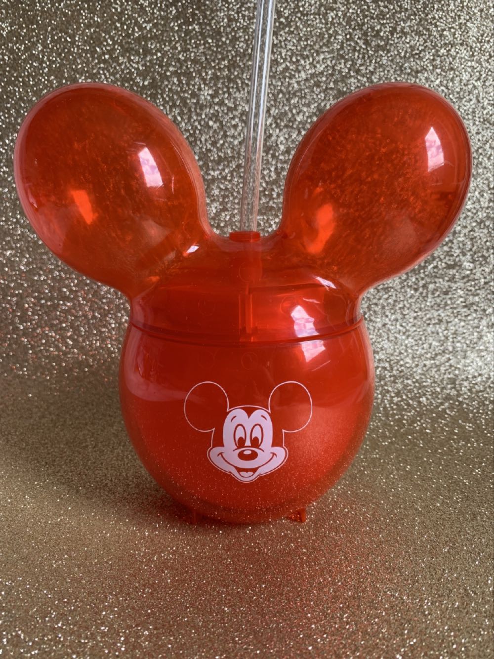 Mickey Mouse Balloon Plastic Supper Disney Parks - Disney Theme Park Merchandise (Walt Disney World 50 Anniversary) action figure collectible [Barcode 400924313970] - Main Image 2