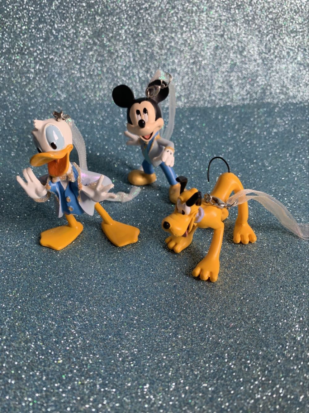 Disney Parks Wdw 50th Anniversary Mickey Minnie Goofy Fab 5 Ornament Set - Disney Theme Park Merchandise (Walt Disney World 50 Anniversary) action figure collectible [Barcode 400936863968] - Main Image 3