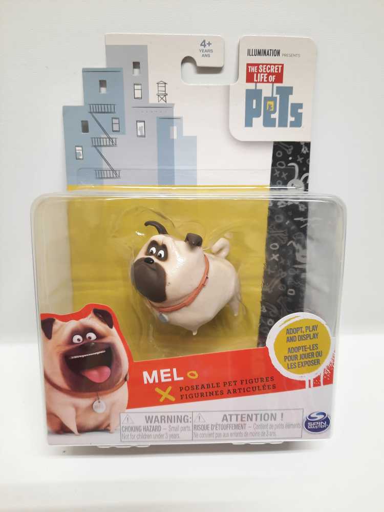 Mel  (Secret Lives of Pets: Spin: 3”) action figure collectible [Barcode 778988208205] - Main Image 2