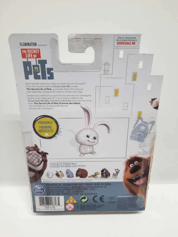 Snowball  (Secret Lives of Pets: Spin: 3”) action figure collectible [Barcode 778988208175] - Main Image 3