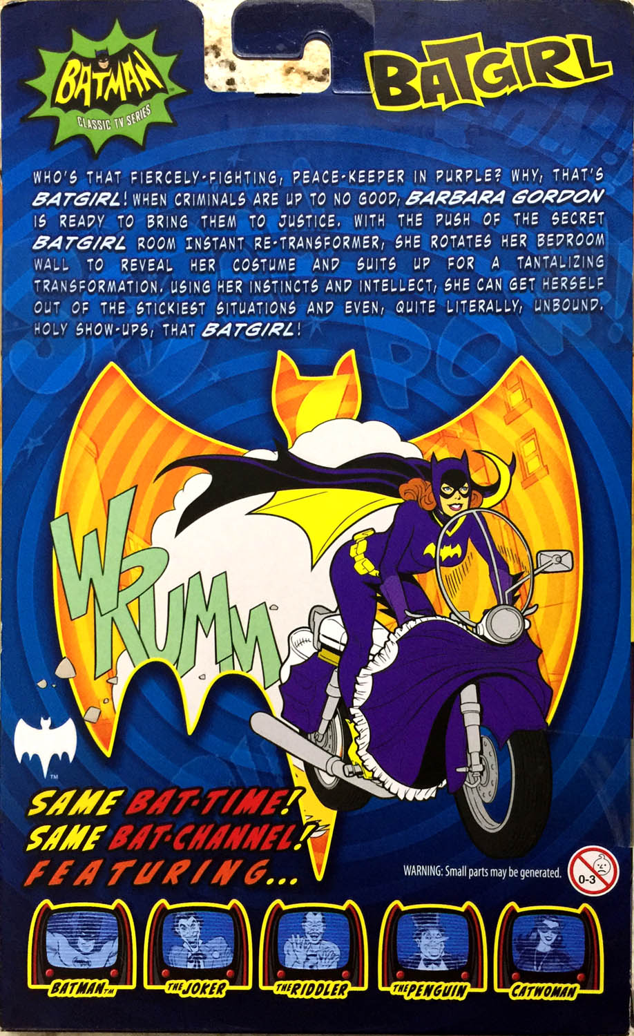 Batgirl - Mattel (Batman Classic Tv Series) action figure collectible - Main Image 2