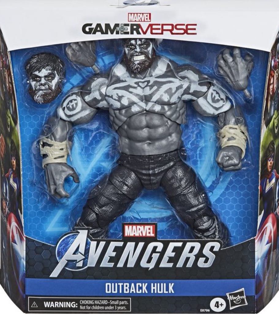 Gamerverse Hulk Outback - Hasbro (Marvel Legends) (GameStop: Exclusive) action figure collectible - Main Image 2