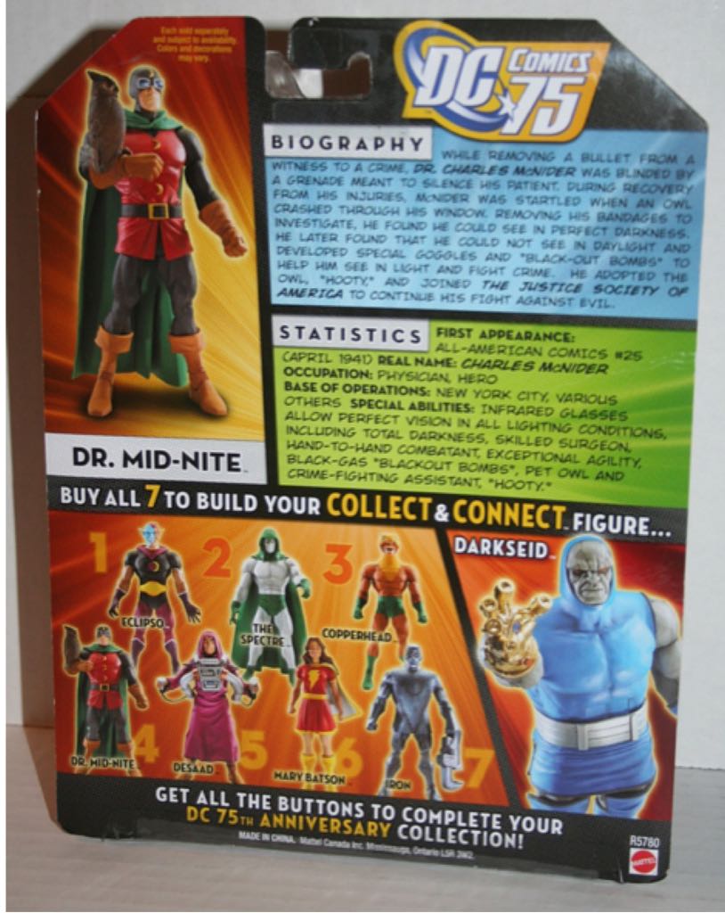 Doctor Midnight - Mattel (DC Universe Classics) (Justice Society Of America) action figure collectible - Main Image 2