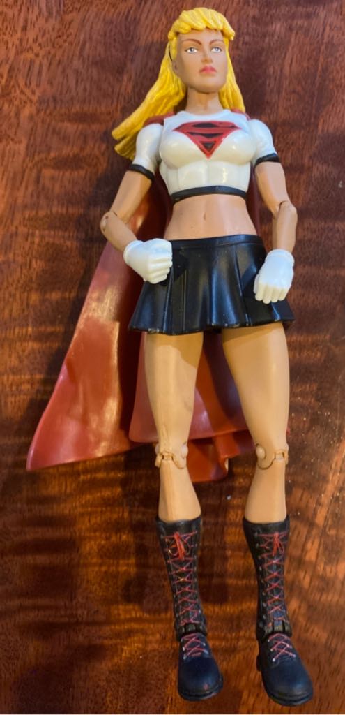 Supergirl (Black Skirt) - Mattel (DC Superheroes) (Superman) action figure collectible - Main Image 2