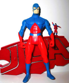 JLA The Atom - Mattel (Justice League Of America) (JLA) action figure collectible [Barcode 076930260371] - Main Image 3