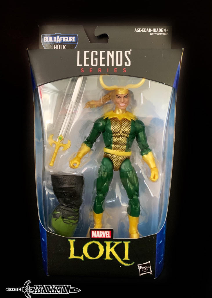 Marvel Legends (2011-????) (46x05) Loki - Hasbro (Marvel Legends Professor Hulk Series) action figure collectible - Main Image 2