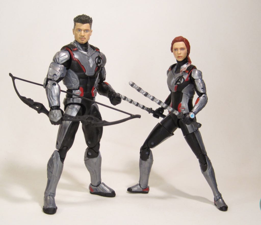 Black Widow & Hawkeye Quantum Loose - Hasbro - Marvel Legends (Marvel Legends - MCU: Avengers Endgame) action figure collectible - Main Image 2