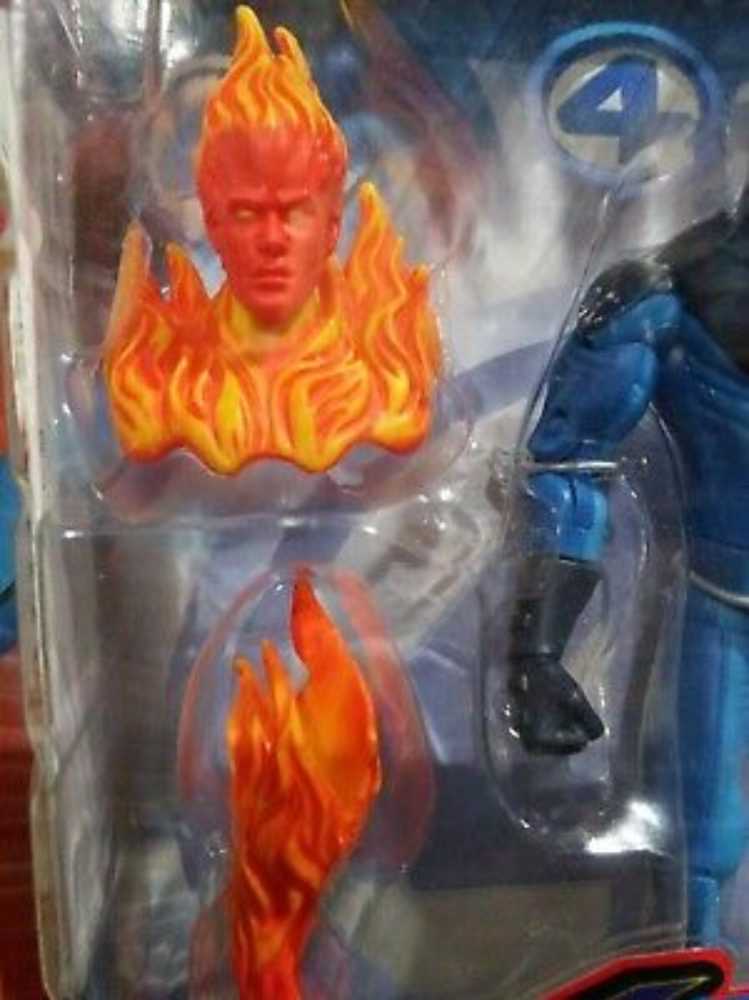 Toybiz Fantastic Four Classics Transforming Johnny Storm Human Torch - Toy Biz (Fantastic Four Classics) (Fantastic Four Classics) action figure collectible [Barcode 035112723127] - Main Image 3
