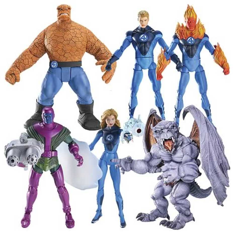Toybiz Fantastic Four Classics Transforming Johnny Storm Human Torch - Toy Biz (Fantastic Four Classics) (Fantastic Four Classics) action figure collectible [Barcode 035112723127] - Main Image 4