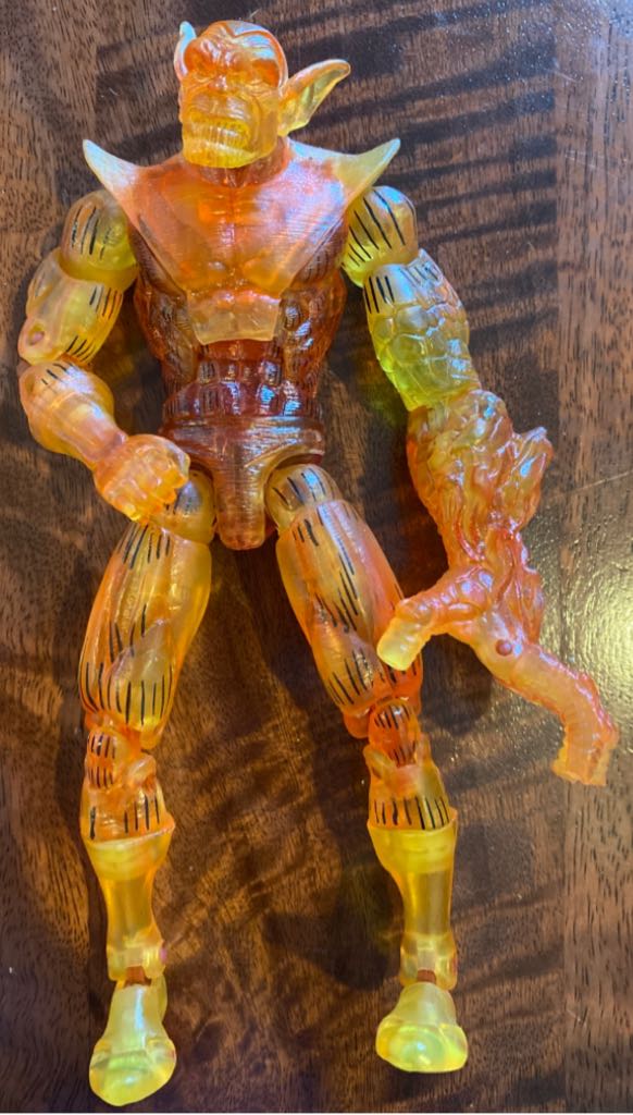 Super Skrull (Orange) - Toy Biz (Fantastic Four Classics) (Marvel: Fantastic Four: Classics: 6”) action figure collectible [Barcode 035112723189] - Main Image 2