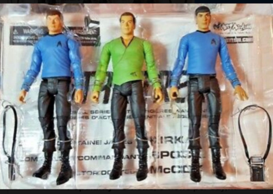 Steak Trek Original Series Action Figures Wave 1 - Art Asylum (Star Trek) (Star Trek TOS) action figure collectible [Barcode 083070399113] - Main Image 2