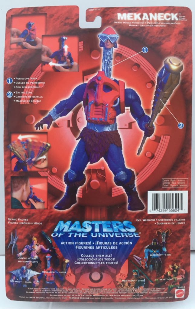 Mekaneck - Mattel (Masters Of The Universe 200X) (Masters Of The Universe 200x) action figure collectible - Main Image 2