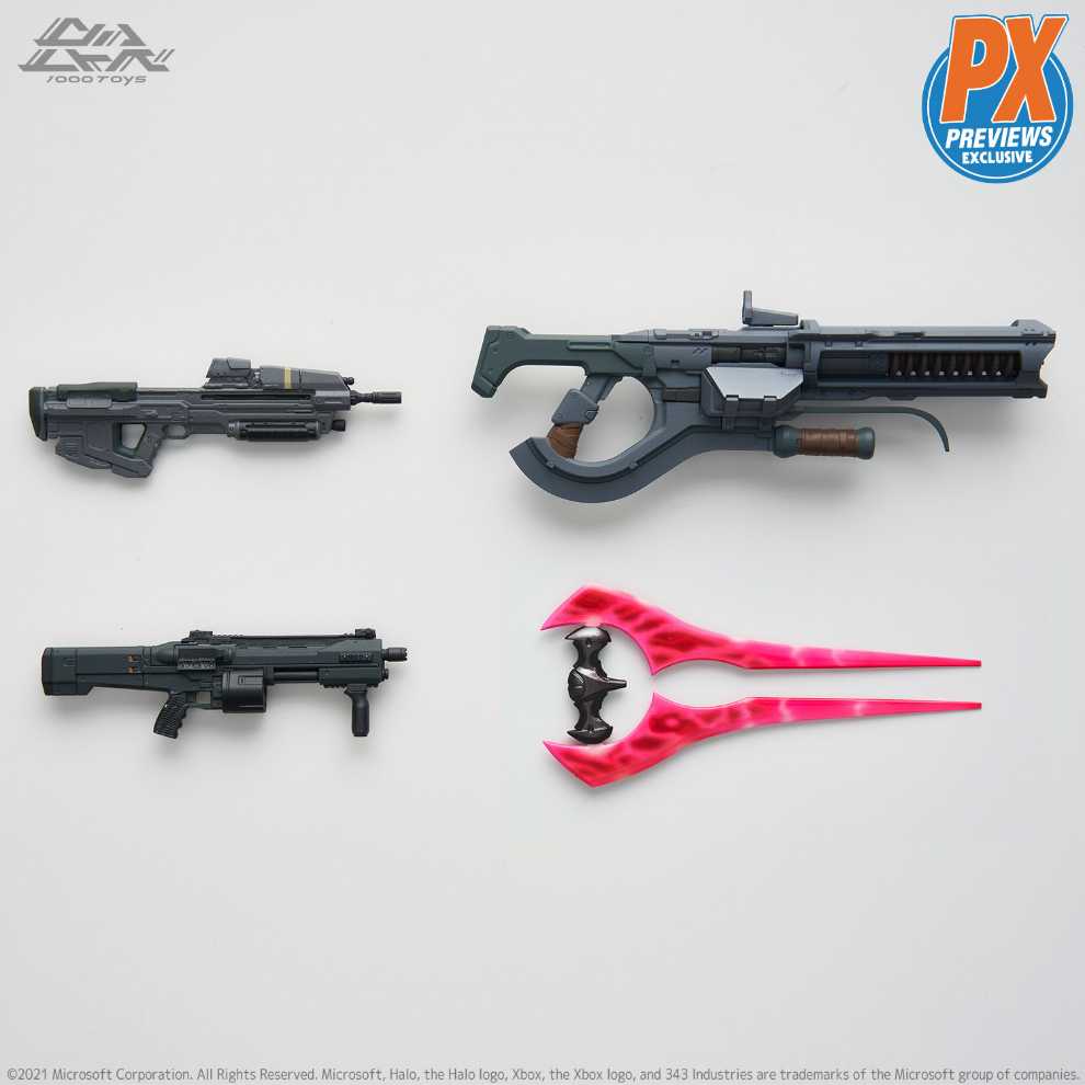 Master Chief (Mjolnir Mark VI Gen.3) - 1000Toys (HALO) action figure collectible [Barcode 4589801391310] - Main Image 4