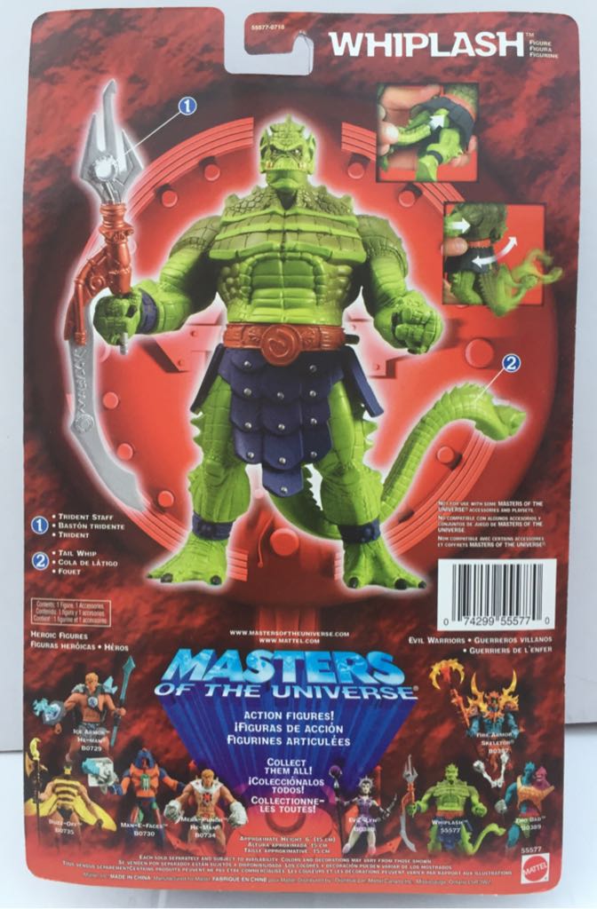 Whiplash - Mattel (Masters Of The Universe 200X) (Masters Of The Universe 200x) action figure collectible - Main Image 2