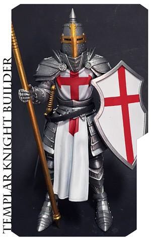 Templar Legion Builder (ML) - Four Horsemen (Mythic Legions - Covenant Of Shadows) action figure collectible - Main Image 2