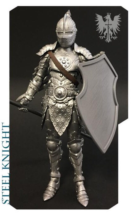 Steel Knight Legion Builder (ML) - Four Horsemen (Mythic Legions - Advent Of Decay) action figure collectible - Main Image 2