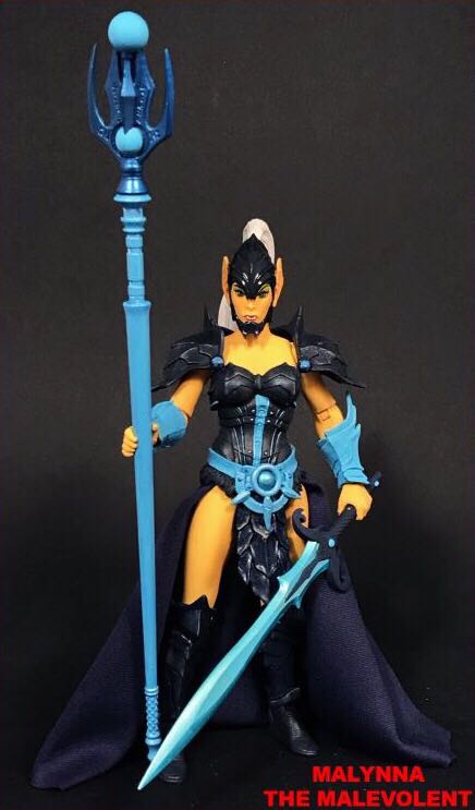 Malynna (ML) Evil-Lyn - Four Horsemen (MOTU Homage) (Mythic Legions - Soul Spiller) action figure collectible - Main Image 2