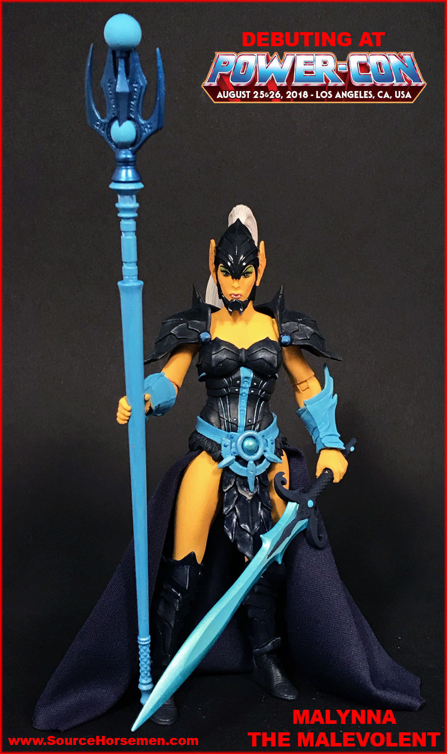 Malynna (ML) Evil-Lyn - Four Horsemen (MOTU Homage) (Mythic Legions - Soul Spiller) action figure collectible - Main Image 3