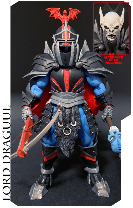 Lord Draguul (ML) Hordakk - Four Horsemen (MOTU Homage) (Mythic Legions - All Stars 3) action figure collectible - Main Image 2