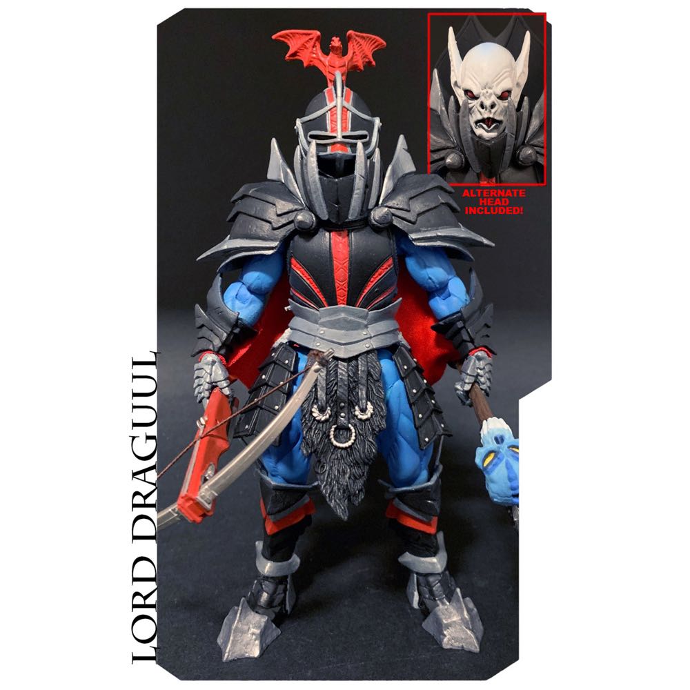 Lord Draguul (ML) Hordakk - Four Horsemen (MOTU Homage) (Mythic Legions - All Stars 3) action figure collectible - Main Image 3