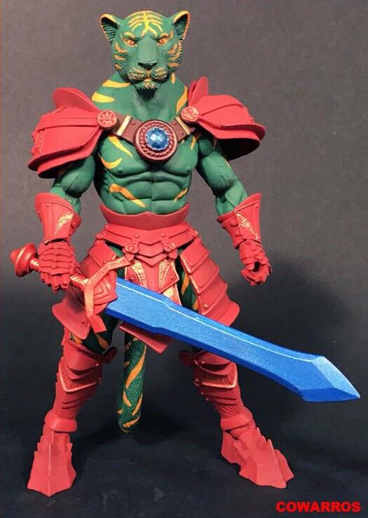 Cowarros (ML) Battle Cat - Four Horsemen (MOTU Homage) (Mythic Legions - Soul Spiller) action figure collectible - Main Image 2
