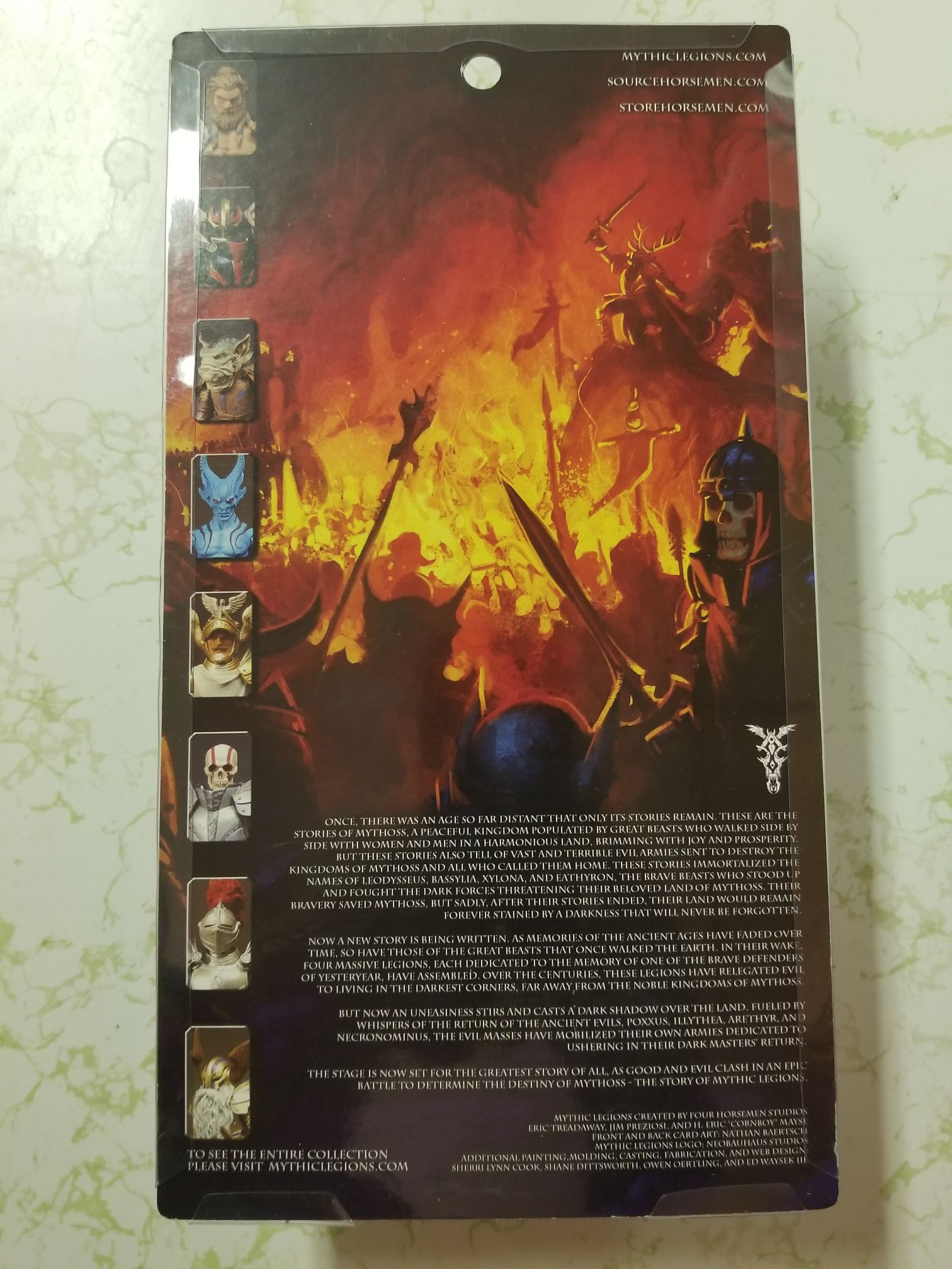 Adamonn (ML) He-man - Four Horsemen (MOTU Homage) (Mythic Legions) action figure collectible - Main Image 2