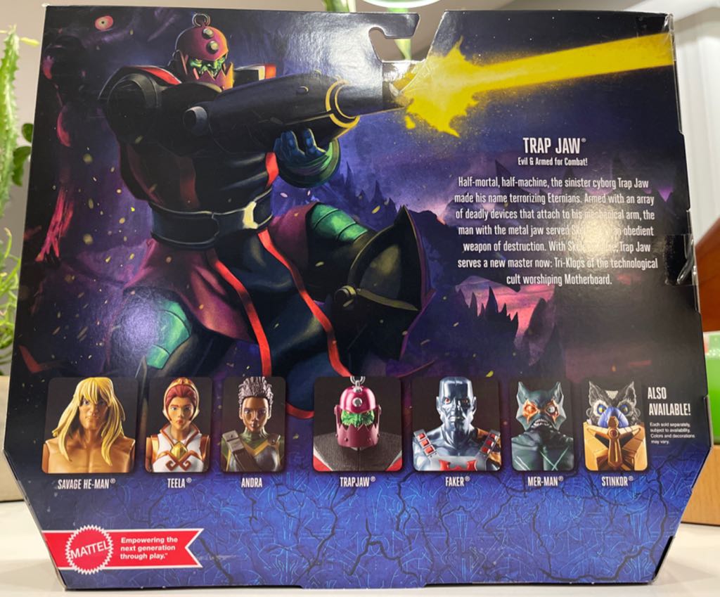 Trap Jaw - Mattel (Masters Of The Universe: Revelation) action figure collectible [Barcode 887961982930] - Main Image 2