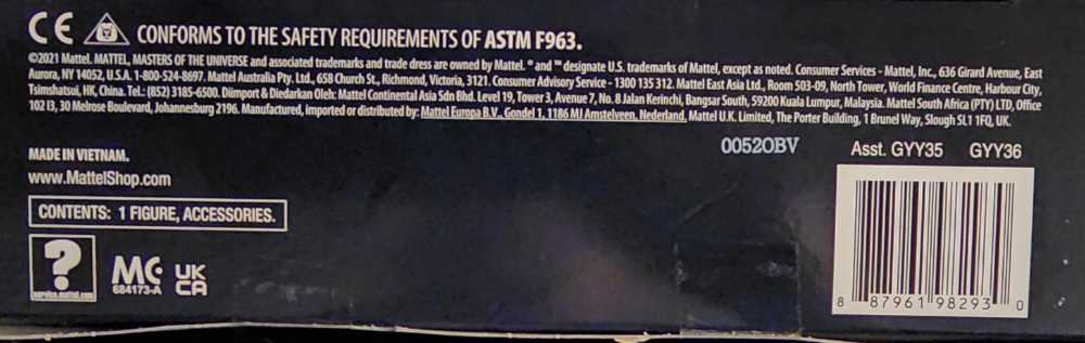 Trap Jaw - Mattel (Masters Of The Universe: Revelation) action figure collectible [Barcode 887961982930] - Main Image 4