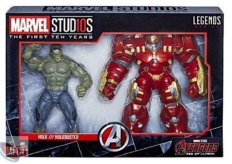 Hulkbuster & Incredible Hulk - Hasbro (MCU Ten Year Anniversary) action figure collectible - Main Image 1