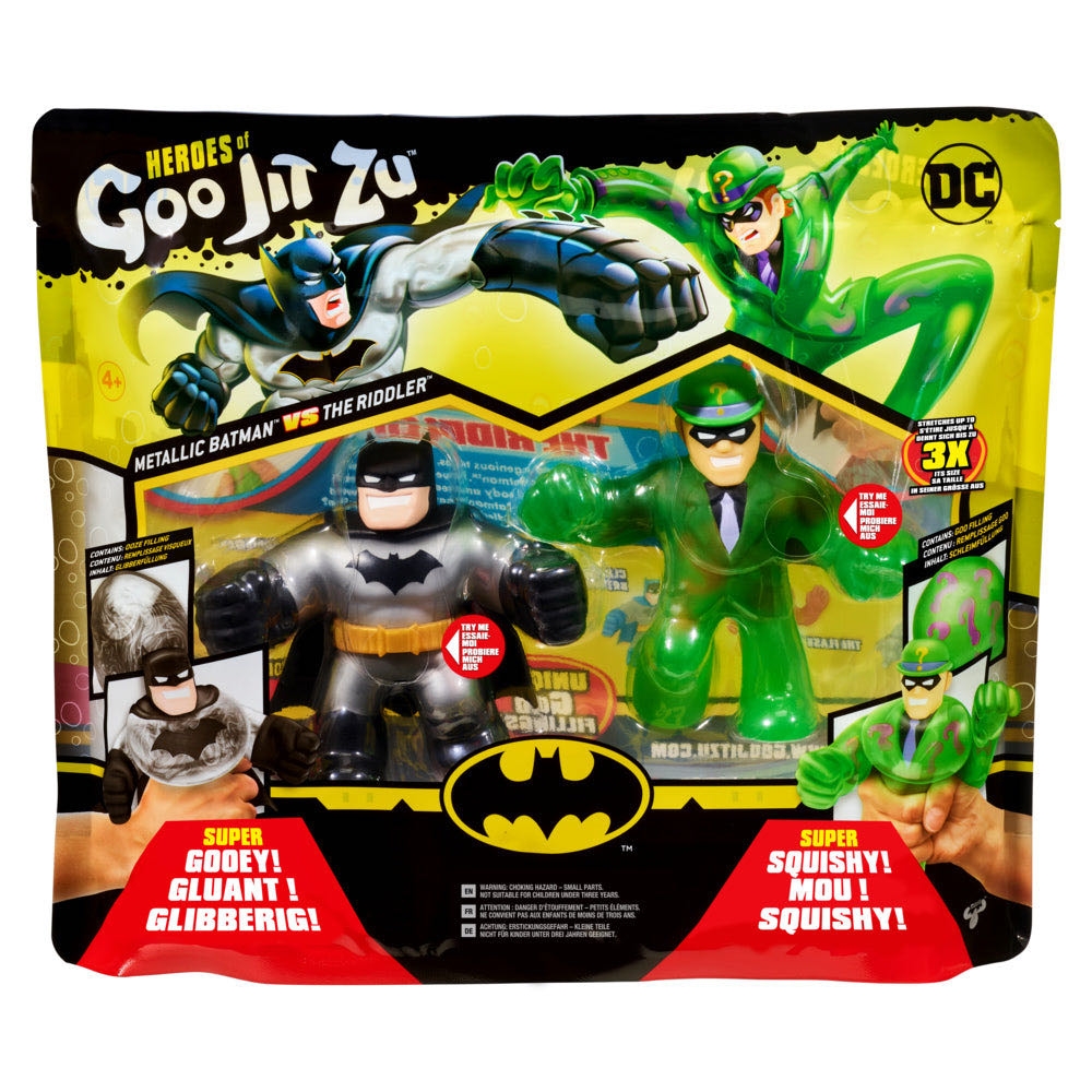 Metallic Batman VS The Riddler - Character Options action figure collectible [Barcode 630996412282] - Main Image 2