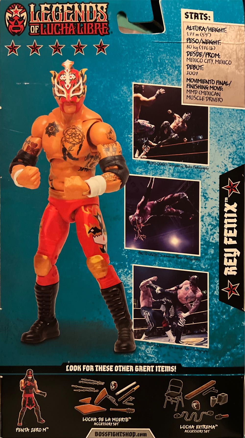 Rey Fenix - Boss Fight Studios (Legends Of Lucha Libre) action figure collectible [Barcode 814800021581] - Main Image 2