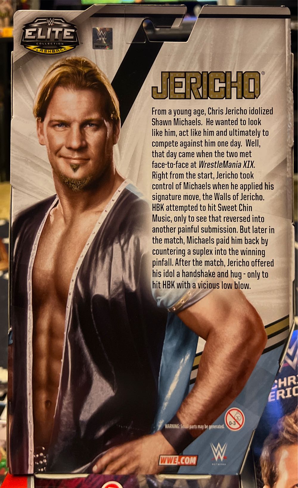 Chris Jericho - RSC Exclusive - Mattel (WWE Elite Collection) action figure collectible [Barcode 887961276039] - Main Image 2