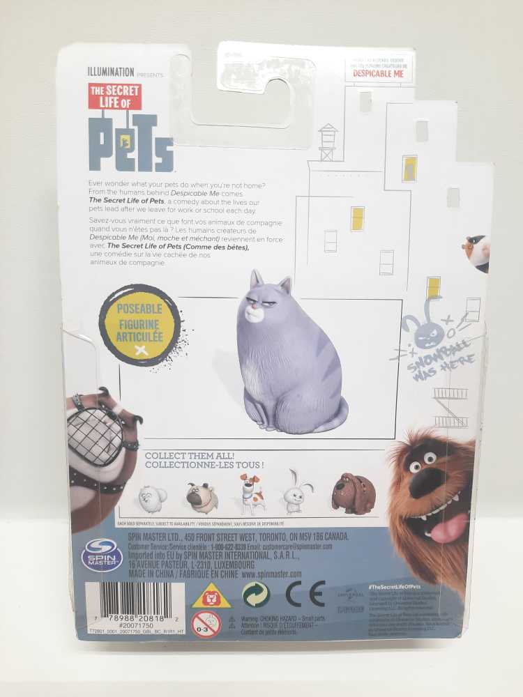 Chloe  (Secret Lives of Pets: Spin: 3”) action figure collectible [Barcode 687587208182] - Main Image 2