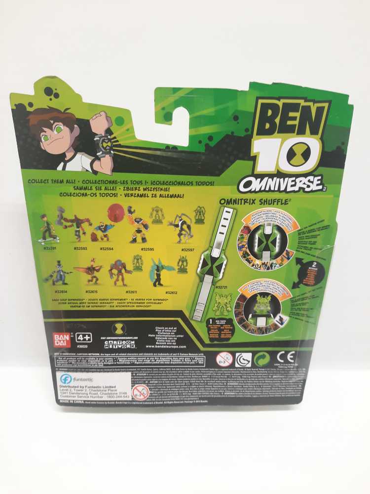 Snare-Oh  (Ben 10: Omniverse: 3”) action figure collectible [Barcode 045557326166] - Main Image 2