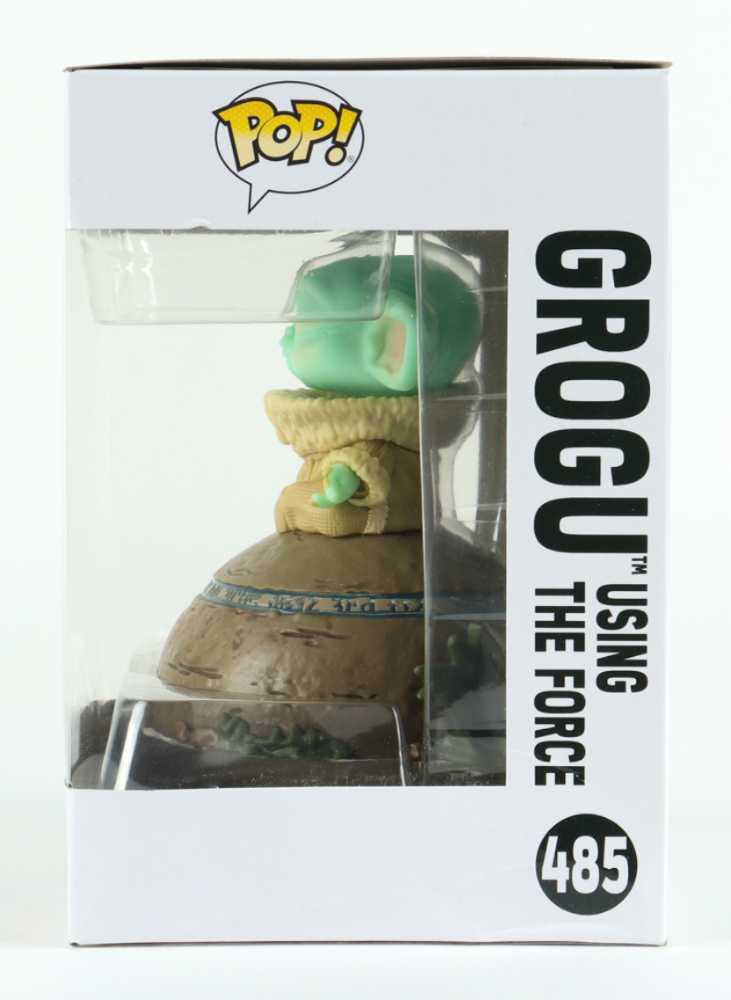 #485 Grogu Using The Force   (Funko Pop!) action figure collectible [Barcode 889698583909] - Main Image 2