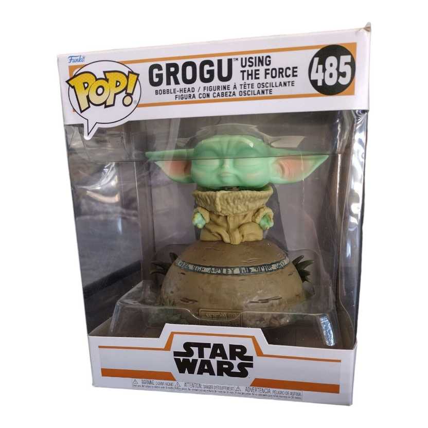#485 Grogu Using The Force   (Funko Pop!) action figure collectible [Barcode 889698583909] - Main Image 4
