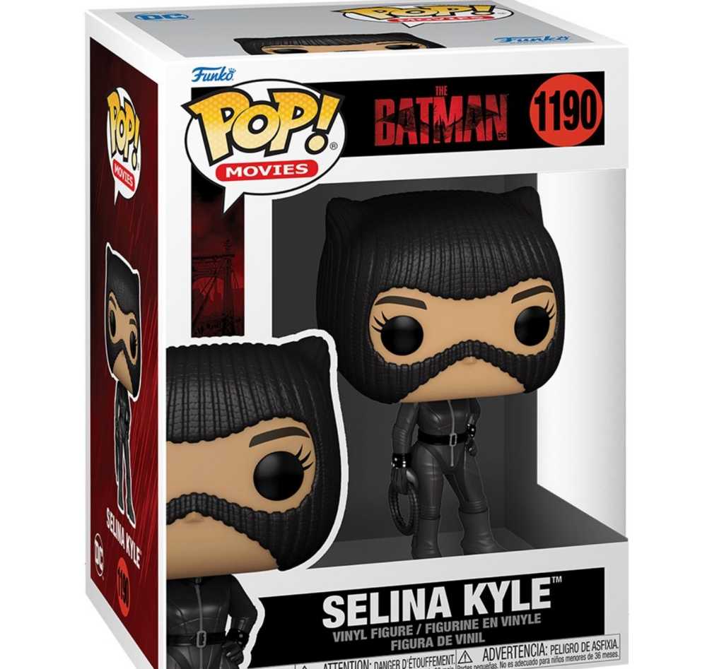 Funko Pop! Movies: The Batman Selina Kyle With Mask - Funko (DC Funko Pops!) action figure collectible [Barcode 889698592796] - Main Image 4