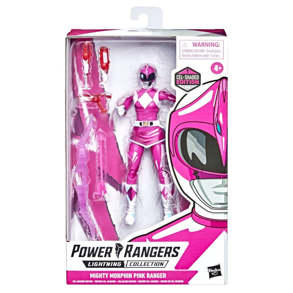 Power Rangers Lightninc Collection Mighty Morphin Pink Ranger Cel Shaded Edtion  action figure collectible - Main Image 1