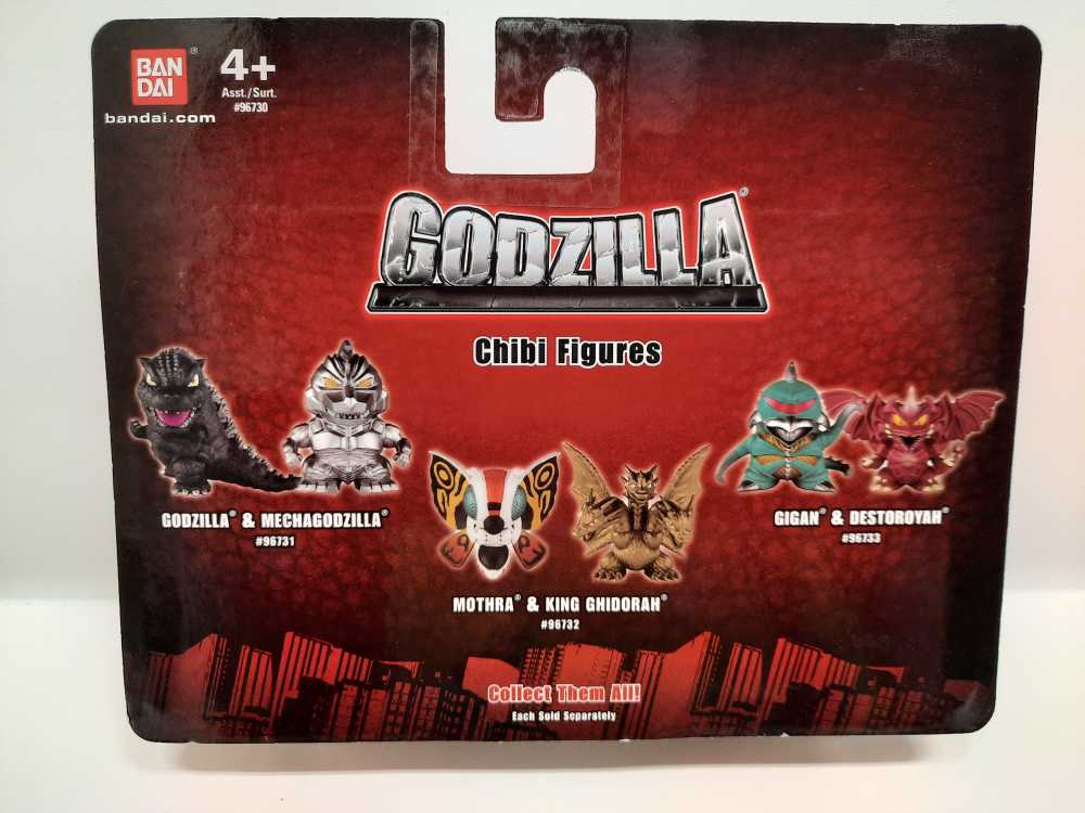 Gigan & Destroyah  (Godzilla: Chibi: 2”) action figure collectible [Barcode 045557967338] - Main Image 2