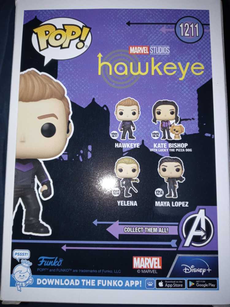 Marvels Hawkeye: Hawkeye #1211 - Funko (Marvels Hawkeye) action figure collectible [Barcode 889698594806] - Main Image 2