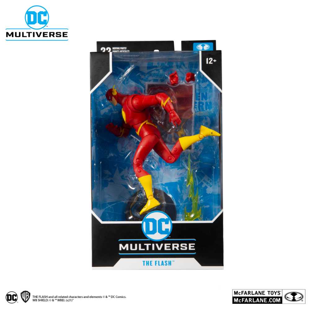 The Flash (Wally West) - McFarlane ((Animation 1996) Superman Series) action figure collectible - Main Image 2
