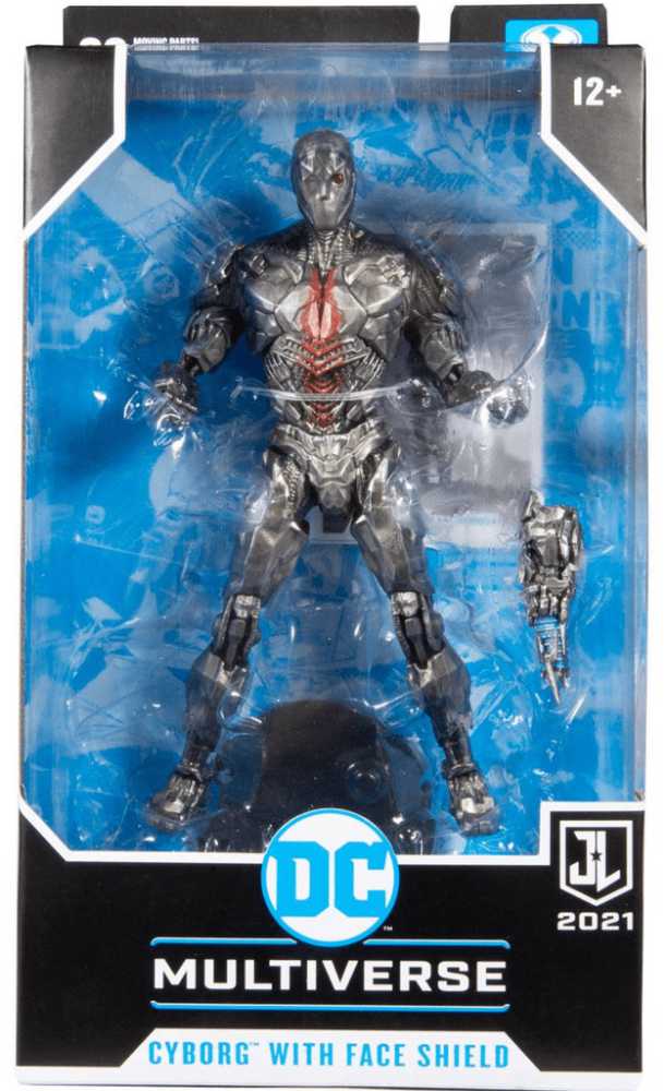 Cyborg (Face Shield) - McFarlane ((Movie 2021) Justice League Snyder) action figure collectible - Main Image 2