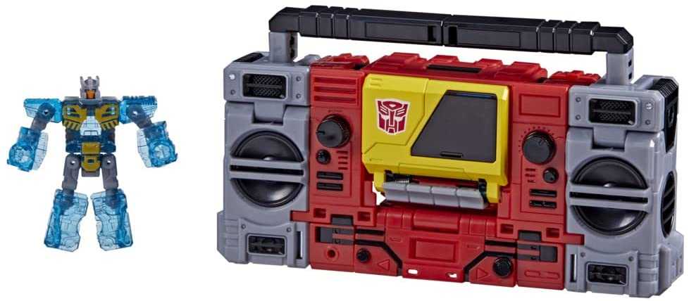 Autobot Blaster & Eject: Transformers Legacy Voyager Class - Hasbro / Takara Tomy (Transformers Legacy) action figure collectible [Barcode 5010993941100] - Main Image 2