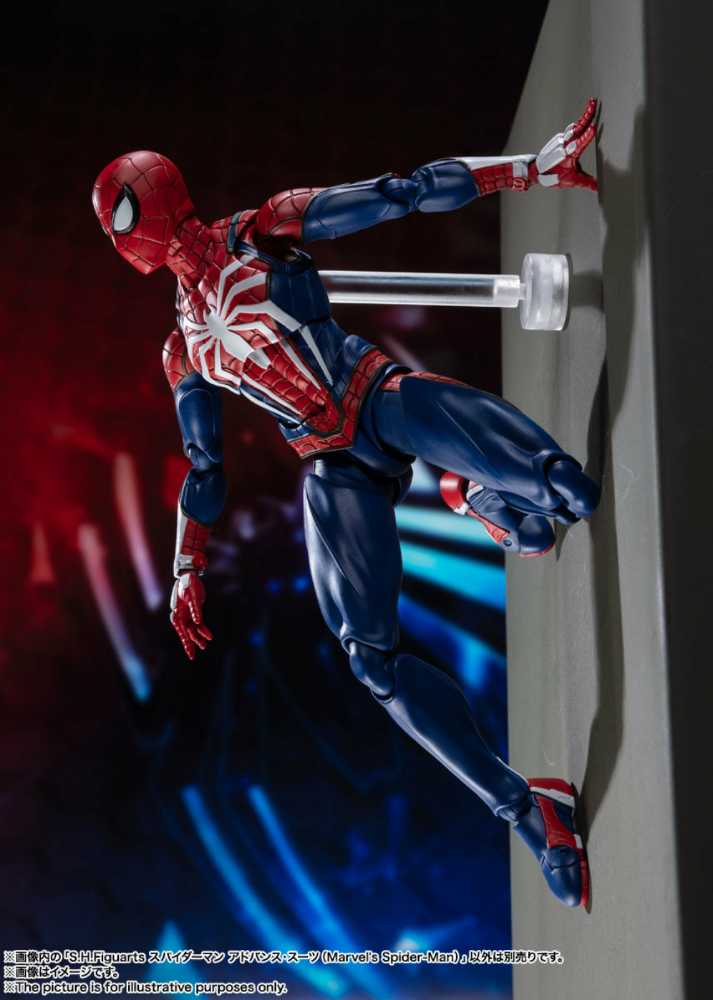 S.H. Figuarts Spider-Man: Advanced Suit - Bandai Spirits (MARVEL) action figure collectible - Main Image 4