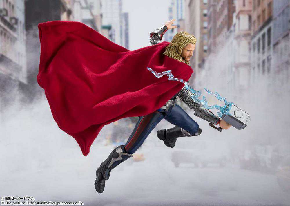 S.H. Figuarts The Avengers: Thor (Avengers Assemble Edition) - Bandai Spirits (MARVEL) action figure collectible - Main Image 3