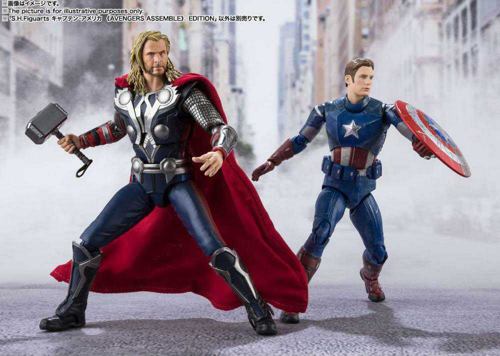 S.H. Figuarts The Avengers: Thor (Avengers Assemble Edition) - Bandai Spirits (MARVEL) action figure collectible - Main Image 4